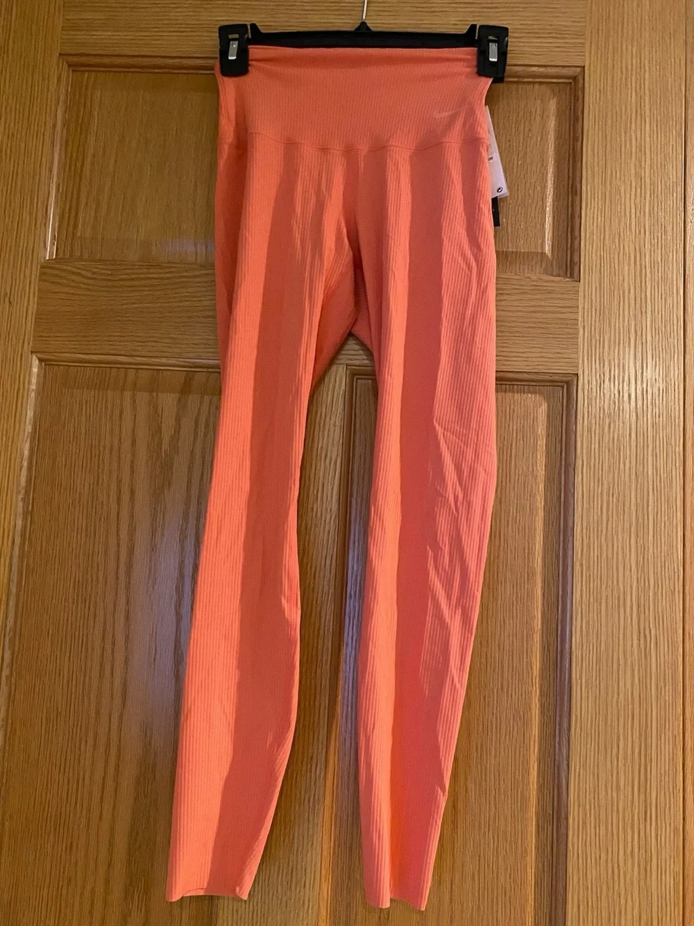 NWT Nike Women's Zenvy Rib Gentle-Support High-Waisted 7/8 Leggings Size XS